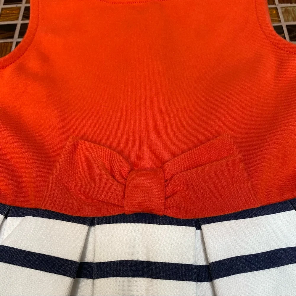 Janie and Jack Striped Colorblock Dress